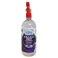Solutie dezinfectanta pentru suprafete, KillcoDez, 75% alcool, 1 litru Solutie dezinfectanta pentru suprafete, KillcoDez, 75% alcool, 1 litru
